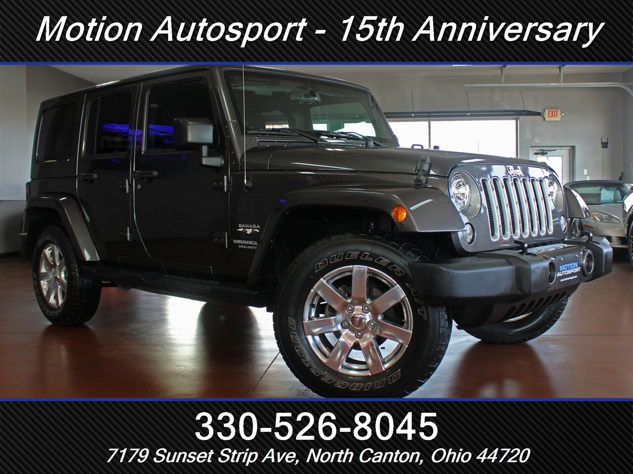 2017 Jeep Wrangler Unlimited Sahara photo 2