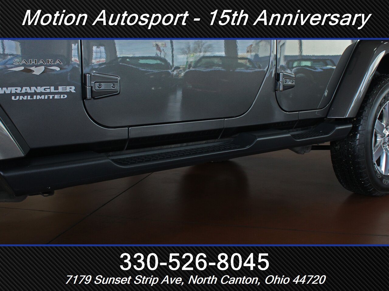 2017 Jeep Wrangler Unlimited Sahara Hard Top 4X4 - Photo 44 - North Canton, OH 44720