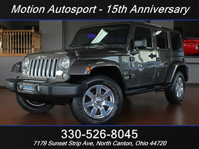 2017 Jeep Wrangler Unlimited Sahara  Hard Top 4X4 SUV