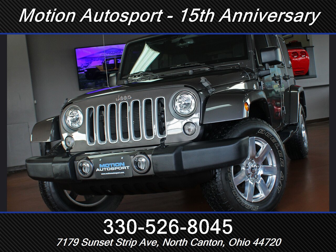 2017 Jeep Wrangler Unlimited Sahara Hard Top 4X4 - Photo 52 - North Canton, OH 44720