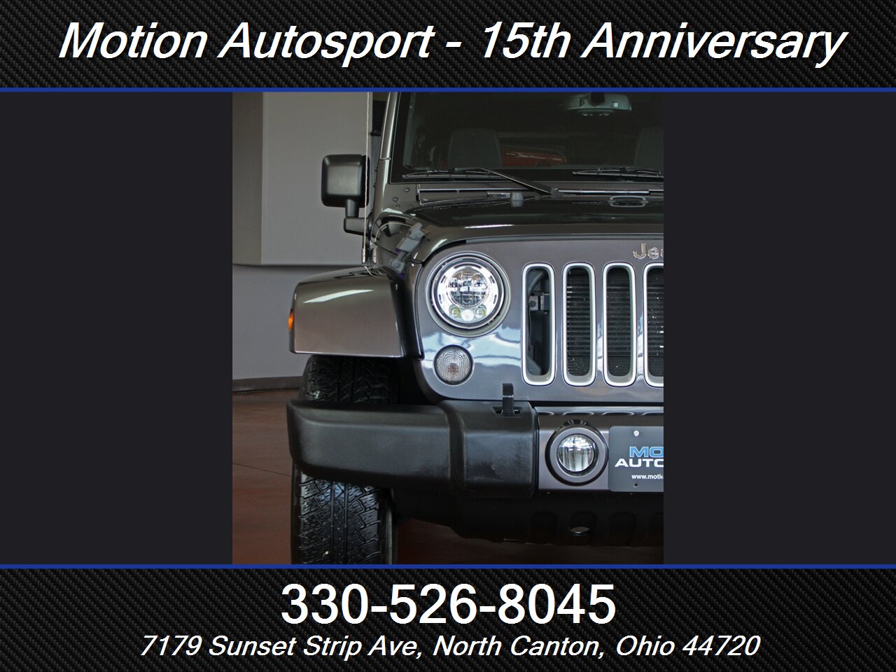 2017 Jeep Wrangler Unlimited Sahara Hard Top 4X4 - Photo 5 - North Canton, OH 44720