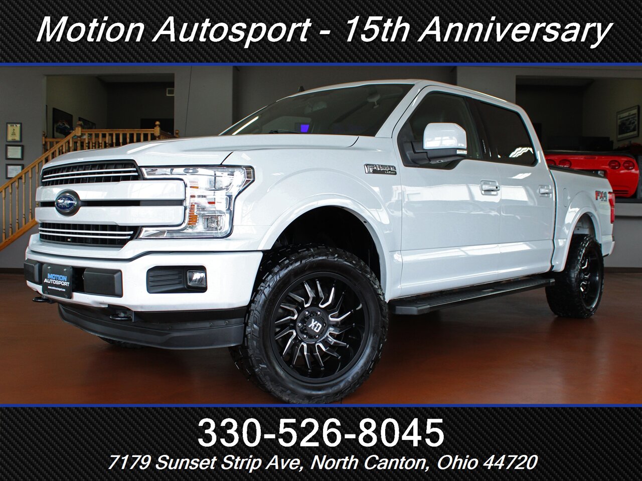2019 Ford F-150 Lariat  Custom Lift 4X4 - Photo 1 - North Canton, OH 44720