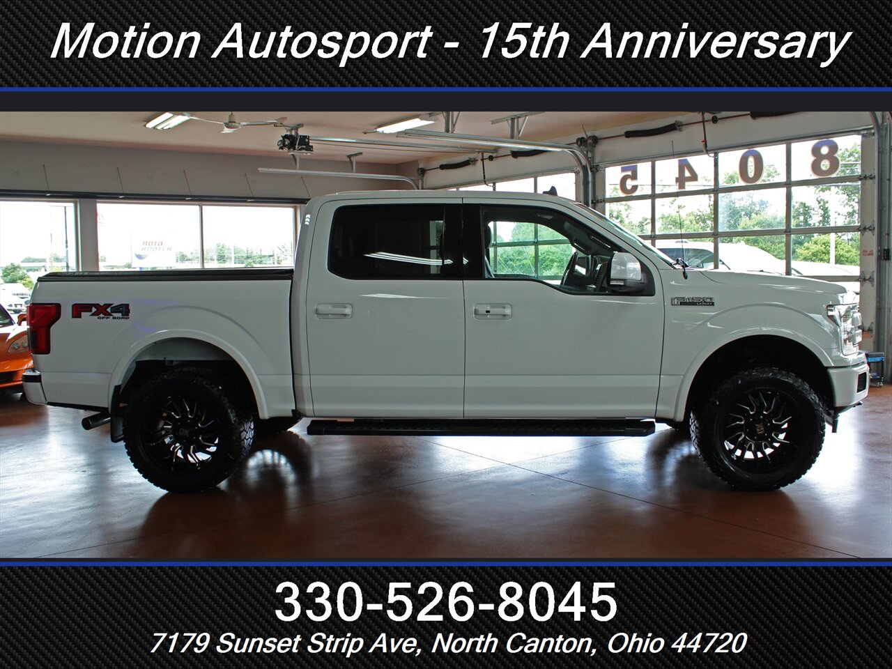 2019 Ford F-150 Lariat  Custom Lift 4X4 - Photo 12 - North Canton, OH 44720