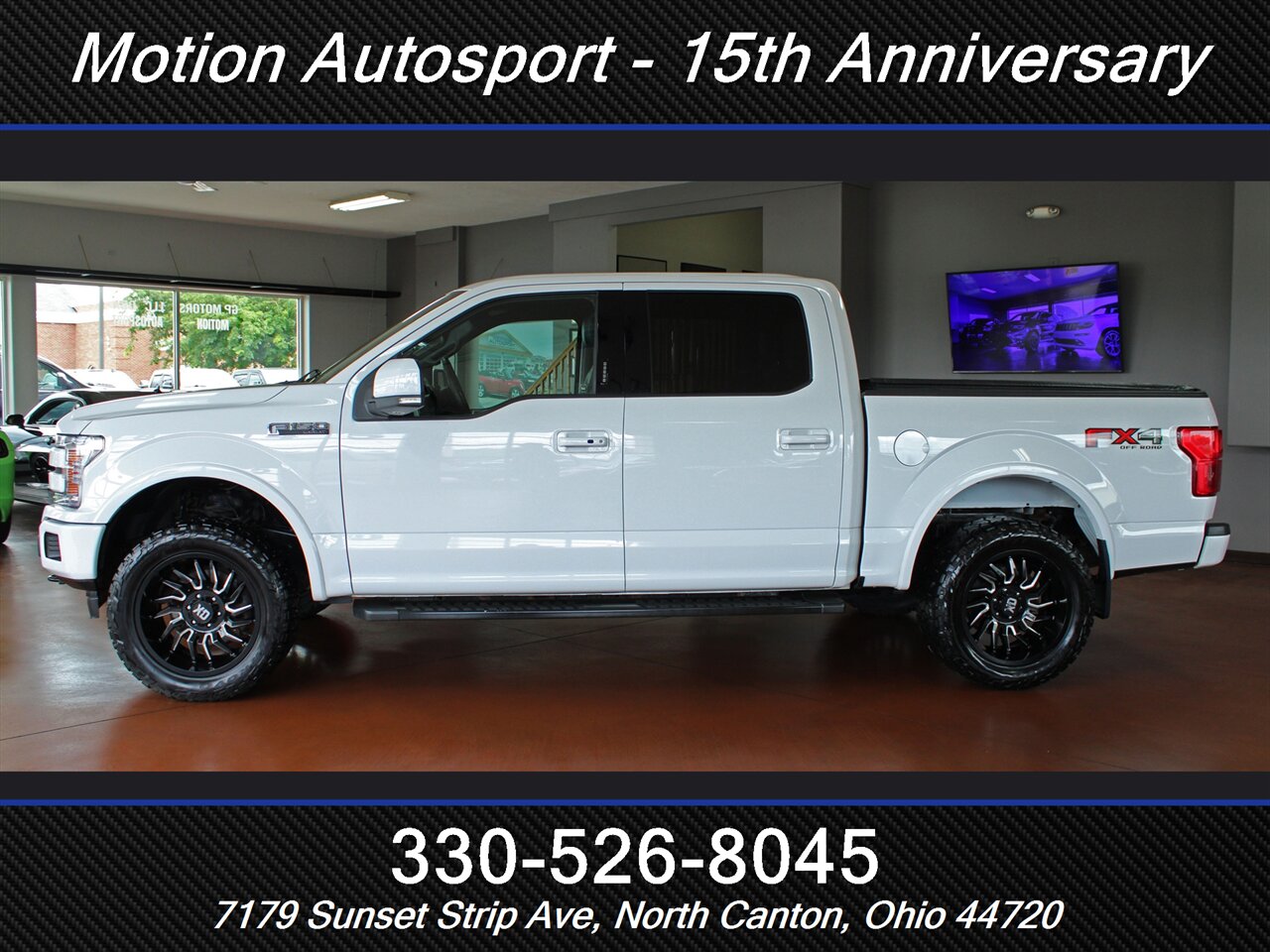 2019 Ford F-150 Lariat  Custom Lift 4X4 - Photo 7 - North Canton, OH 44720