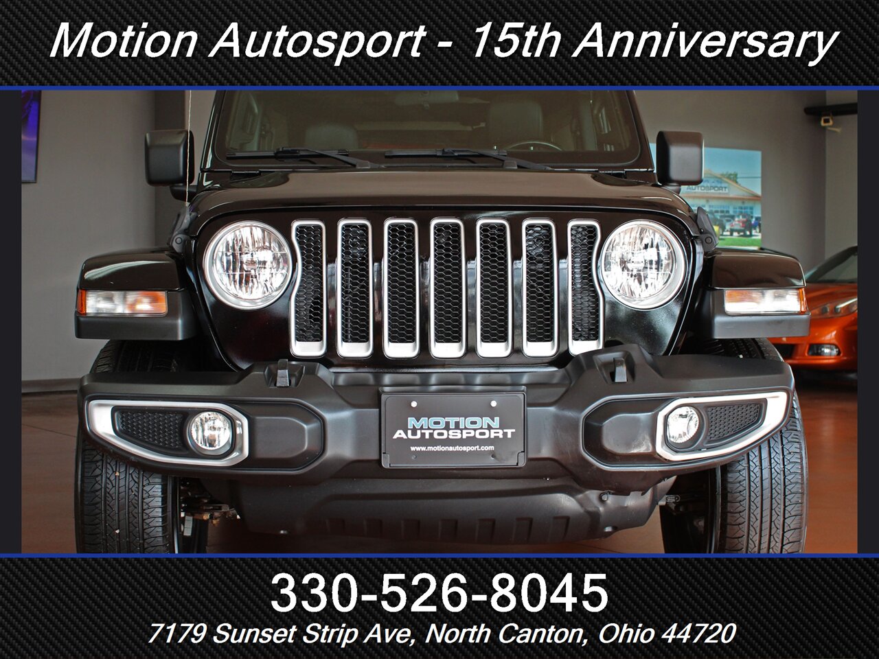 2021 Jeep Wrangler Unlimited Sahara Hard Top Navigation Leather 4X4 - Photo 3 - North Canton, OH 44720