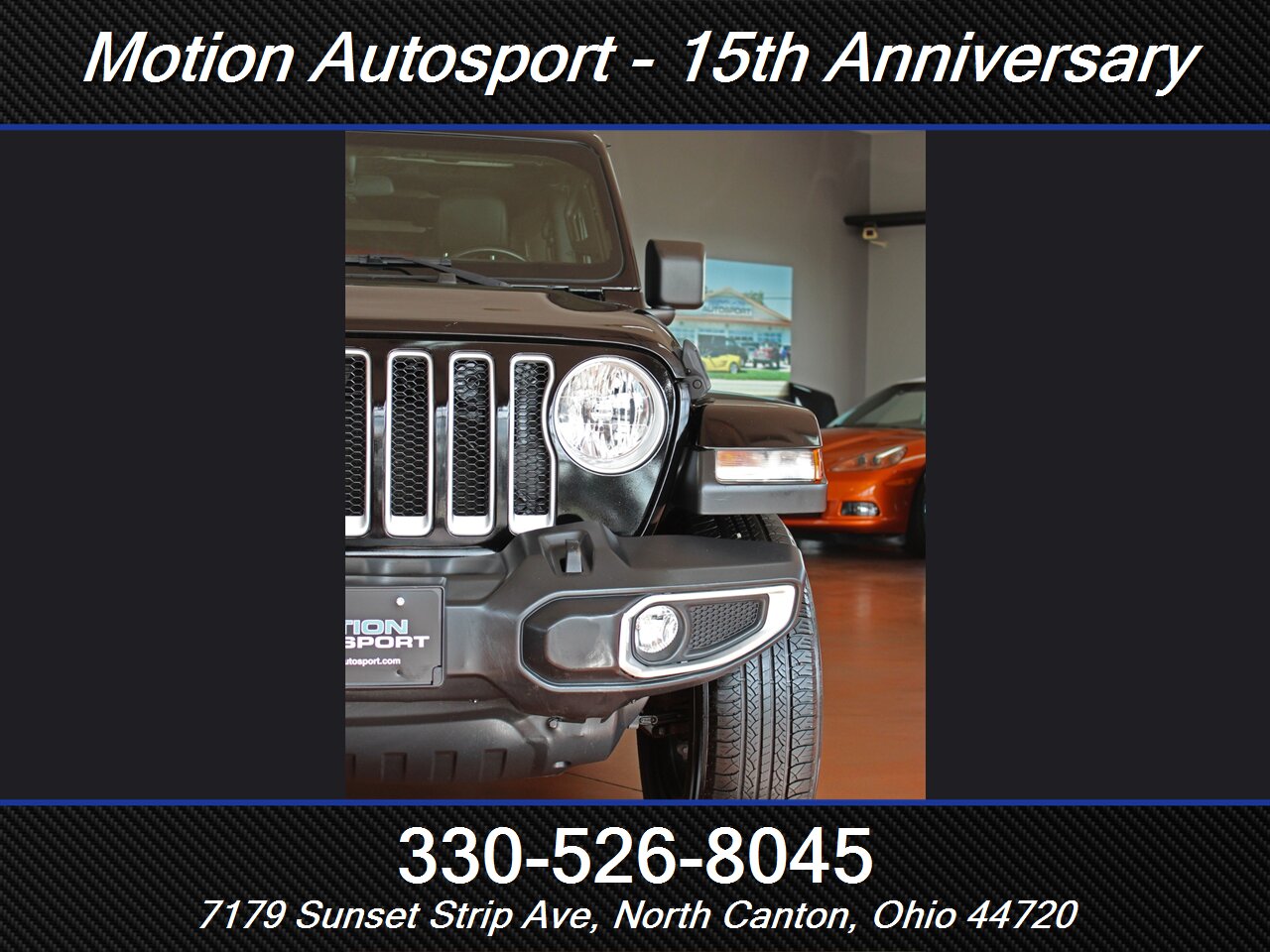 2021 Jeep Wrangler Unlimited Sahara Hard Top Navigation Leather 4X4 - Photo 6 - North Canton, OH 44720