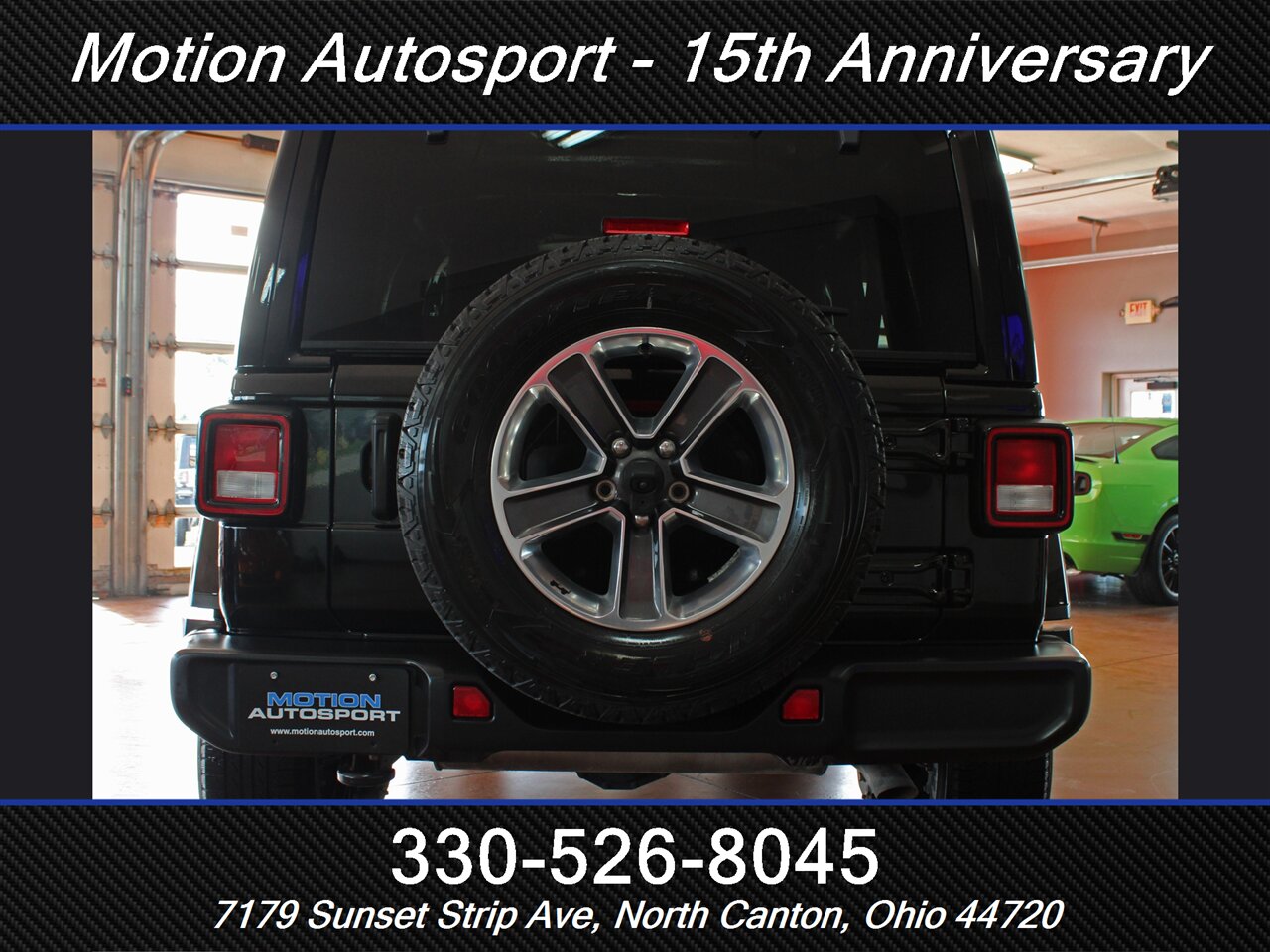2021 Jeep Wrangler Unlimited Sahara Hard Top Navigation Leather 4X4 - Photo 9 - North Canton, OH 44720
