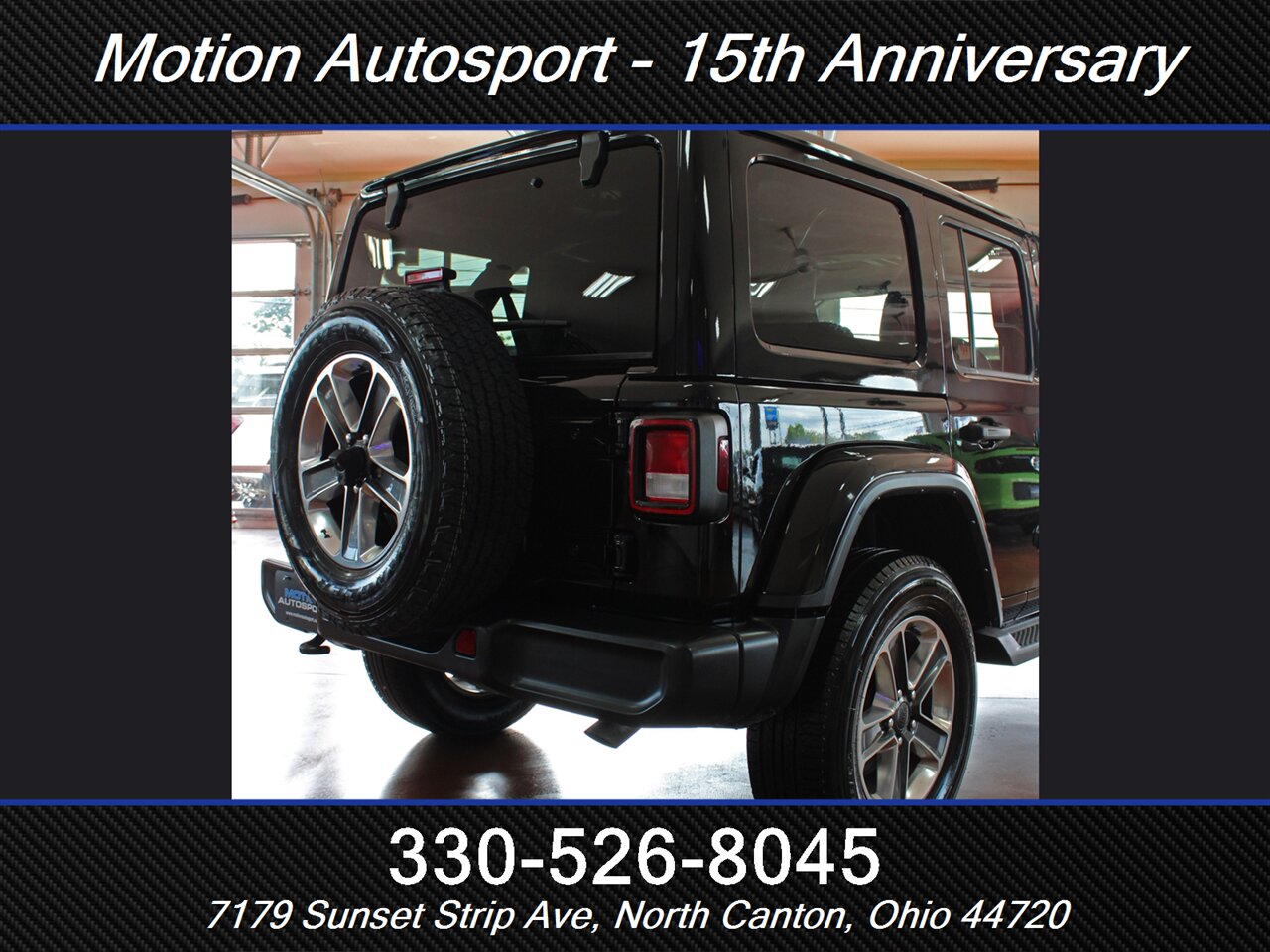 2021 Jeep Wrangler Unlimited Sahara Hard Top Navigation Leather 4X4 - Photo 13 - North Canton, OH 44720