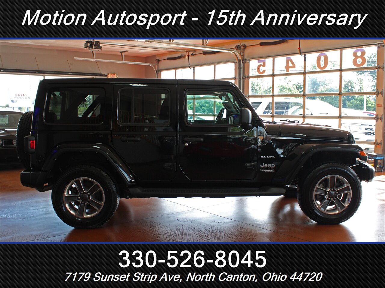 2021 Jeep Wrangler Unlimited Sahara Hard Top Navigation Leather 4X4 - Photo 14 - North Canton, OH 44720