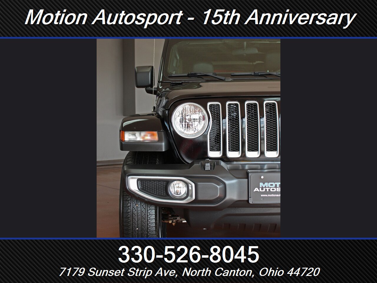 2021 Jeep Wrangler Unlimited Sahara Hard Top Navigation Leather 4X4 - Photo 5 - North Canton, OH 44720