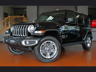 2021 Jeep Wrangler Unlimited Sahara  Hard Top Navigation Leather 4X4 SUV