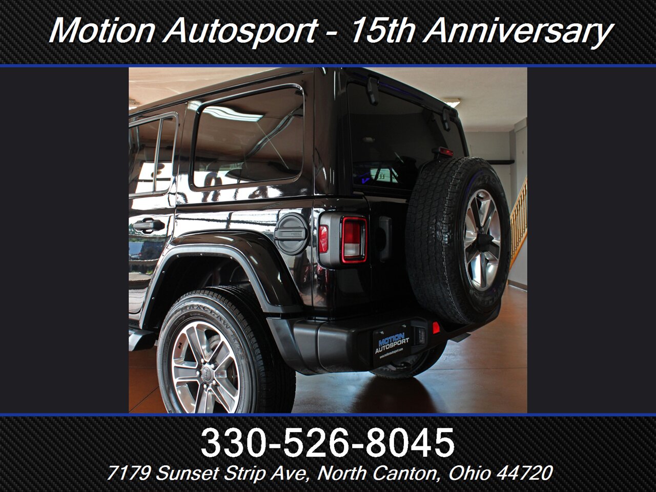 2021 Jeep Wrangler Unlimited Sahara Hard Top Navigation Leather 4X4 - Photo 8 - North Canton, OH 44720