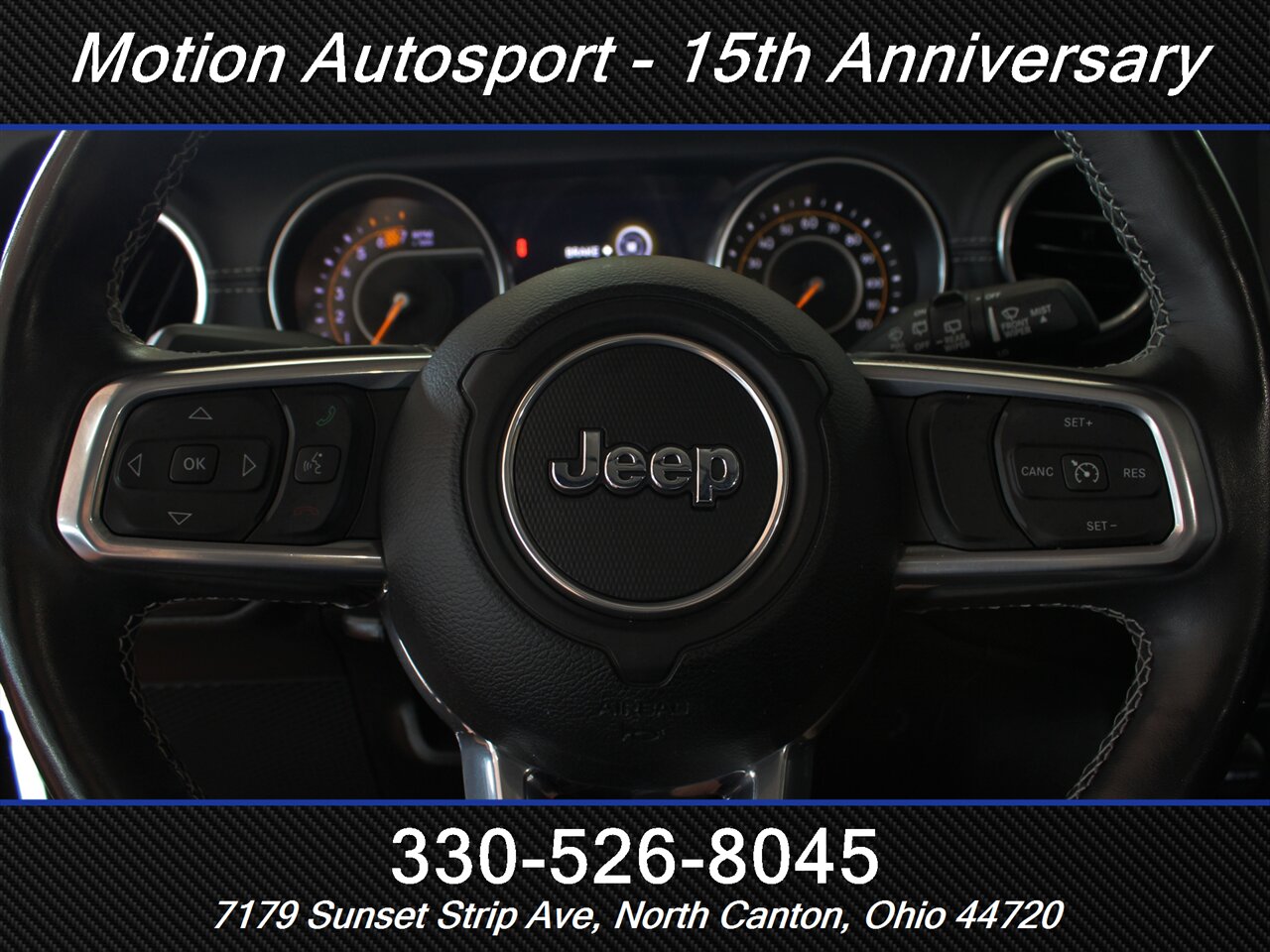 2021 Jeep Wrangler Unlimited Sahara Hard Top Navigation Leather 4X4 - Photo 19 - North Canton, OH 44720