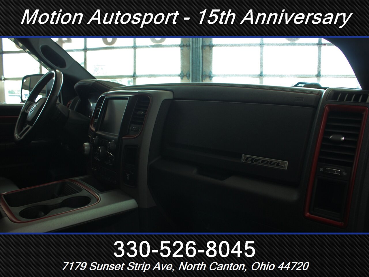 2017 RAM 1500 Rebel Moon Roof Navigation 4X4 - Photo 26 - North Canton, OH 44720
