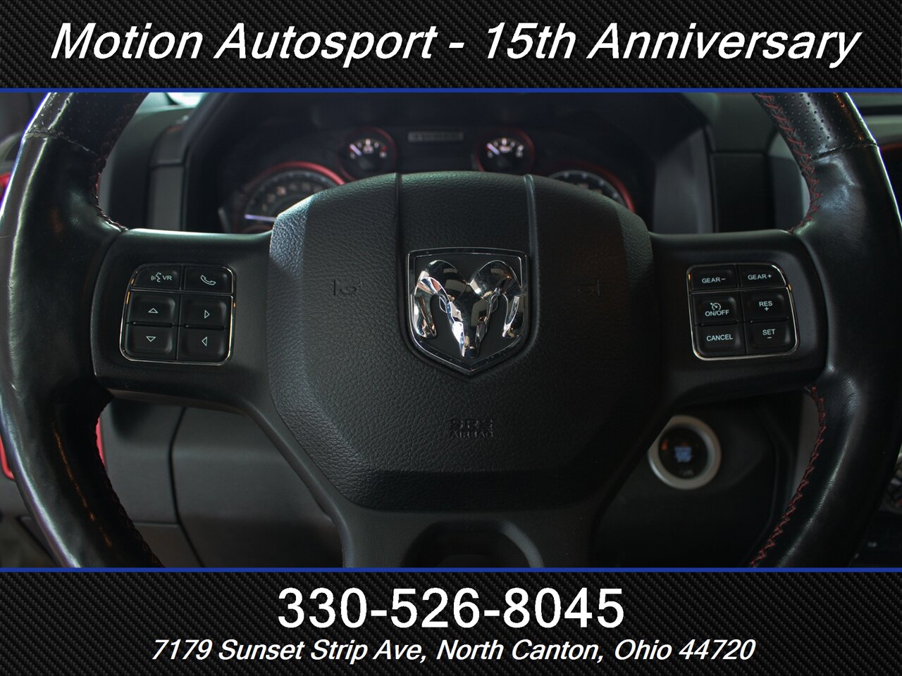 2017 RAM 1500 Rebel Moon Roof Navigation 4X4 - Photo 13 - North Canton, OH 44720