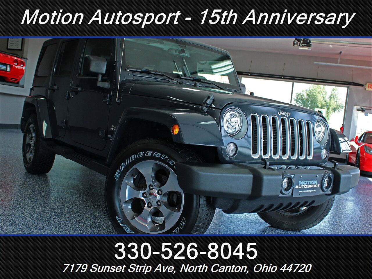 2017 Jeep Wrangler Unlimited Sahara Leather Navigation Hard Top 4X4 - Photo 40 - North Canton, OH 44720