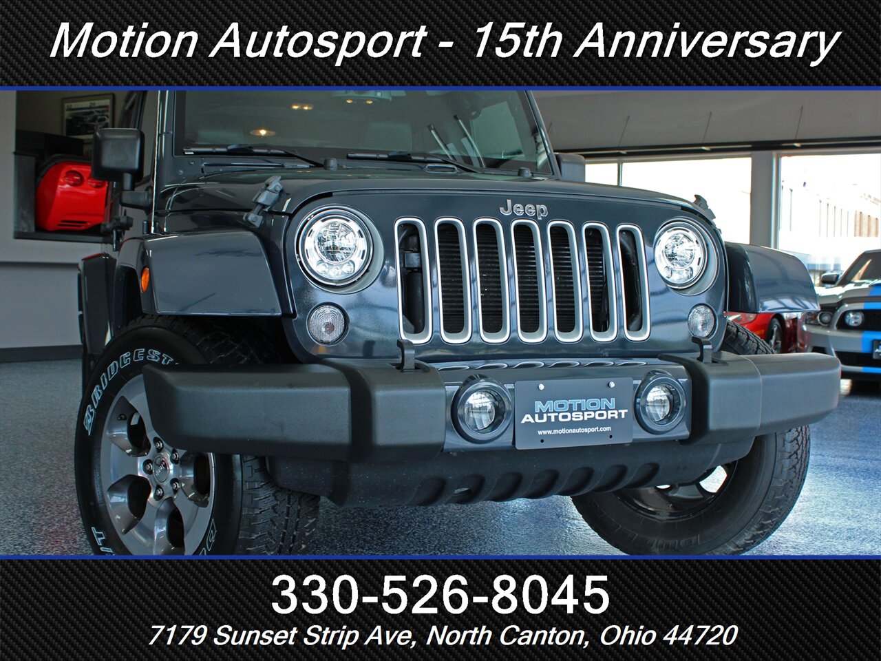 2017 Jeep Wrangler Unlimited Sahara Leather Navigation Hard Top 4X4 - Photo 41 - North Canton, OH 44720