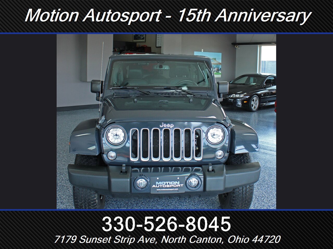 2017 Jeep Wrangler Unlimited Sahara Leather Navigation Hard Top 4X4 - Photo 4 - North Canton, OH 44720