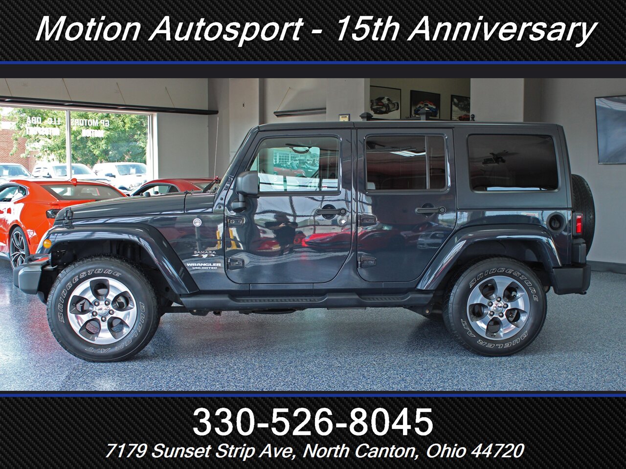 2017 Jeep Wrangler Unlimited Sahara Leather Navigation Hard Top 4X4 - Photo 5 - North Canton, OH 44720