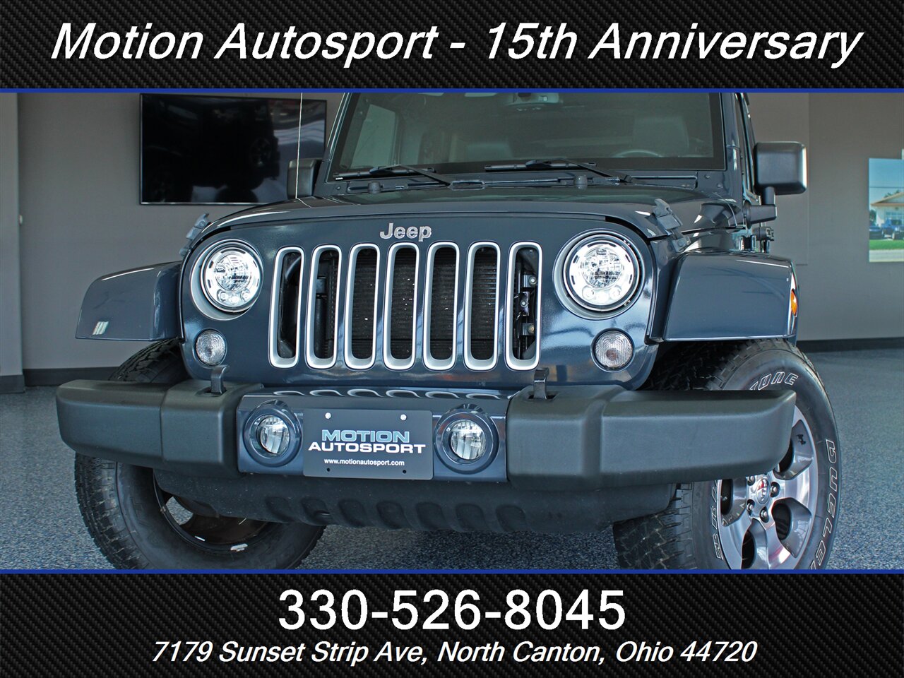 2017 Jeep Wrangler Unlimited Sahara Leather Navigation Hard Top 4X4 - Photo 42 - North Canton, OH 44720