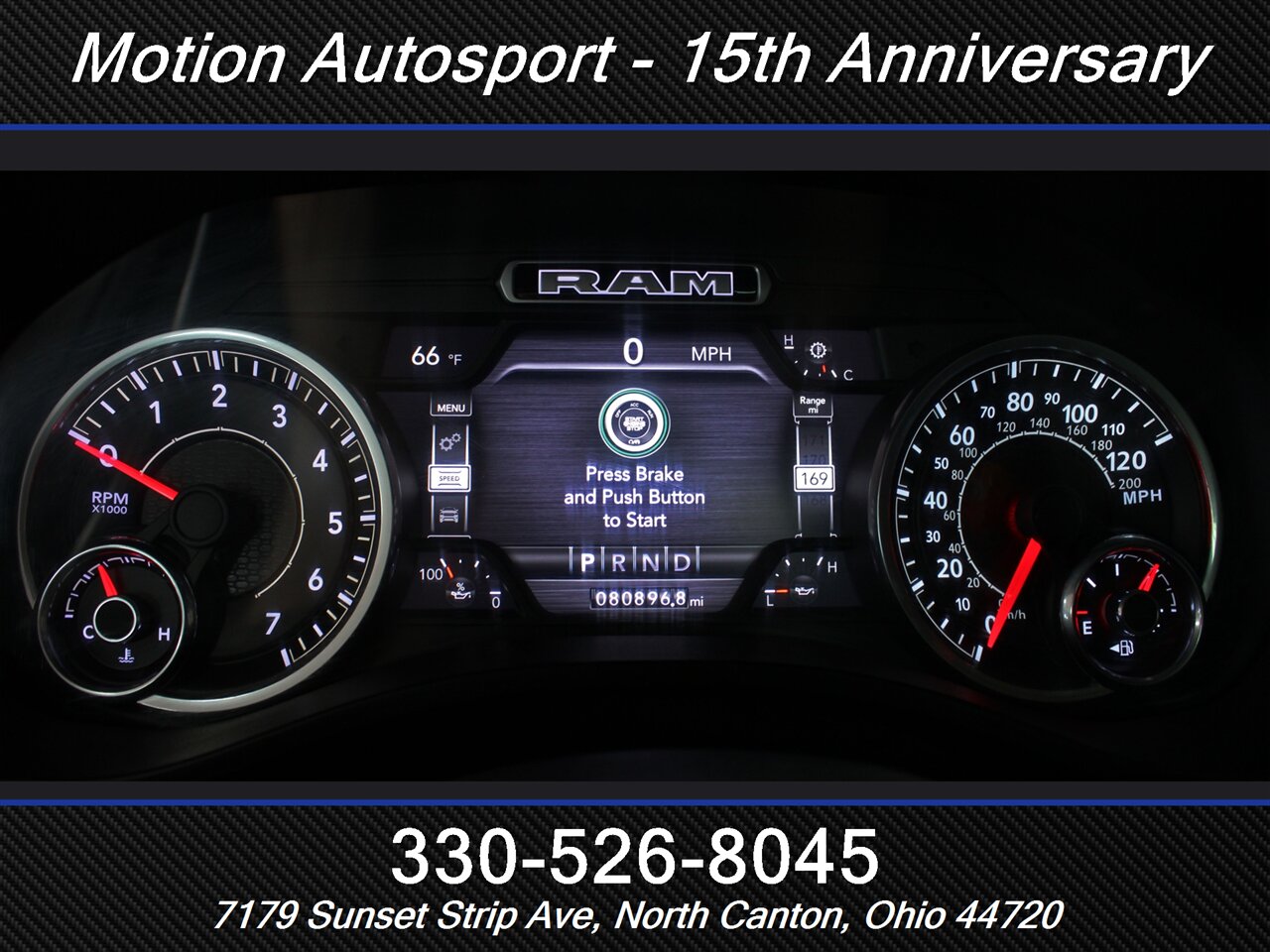 2019 RAM 1500 Sport  Panoramic Roof 4X4 - Photo 21 - North Canton, OH 44720