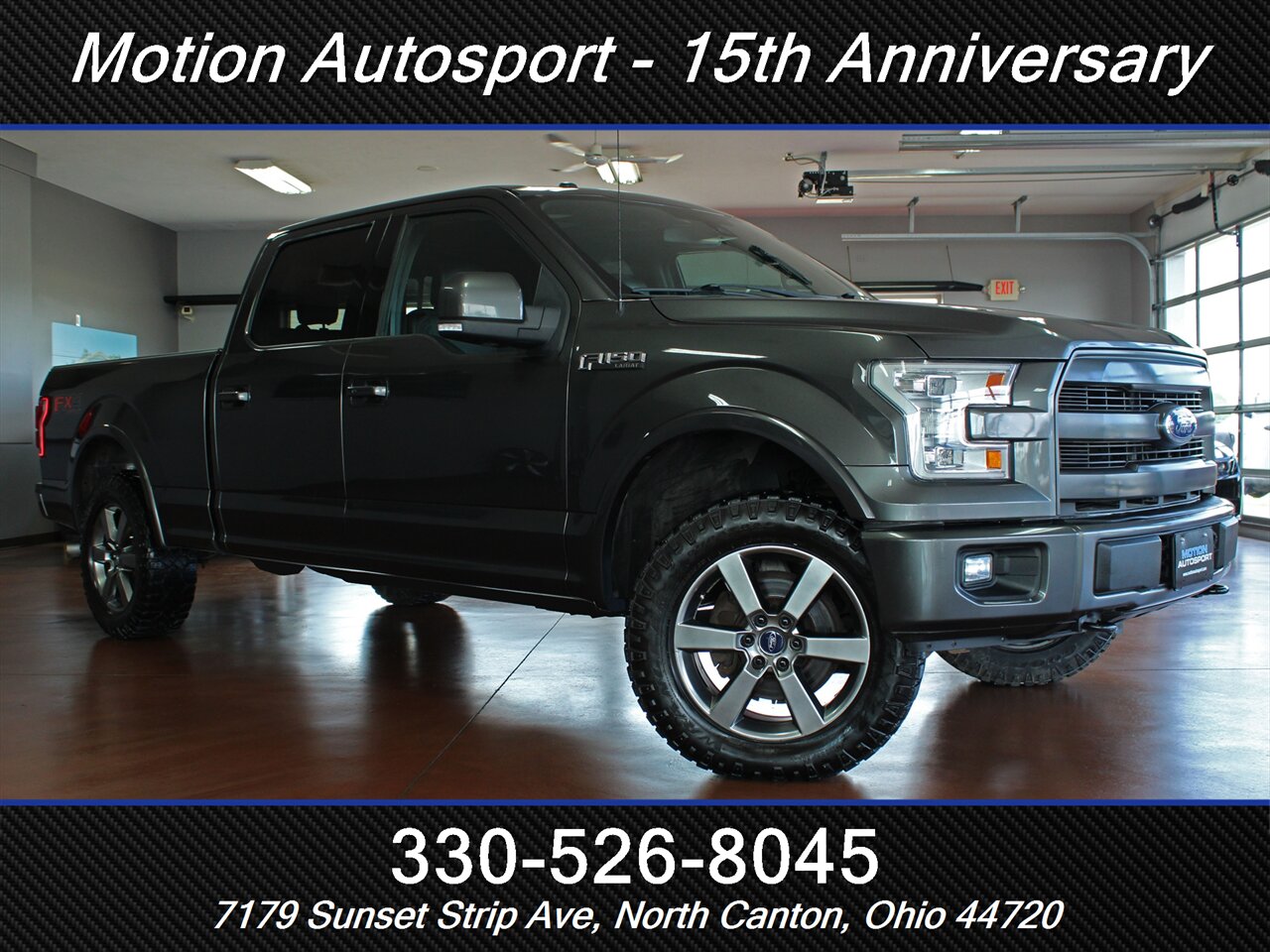 2015 Ford F-150 Lariat Sport FX4 Off Road 4X4 4X4 - Photo 2 - North Canton, OH 44720