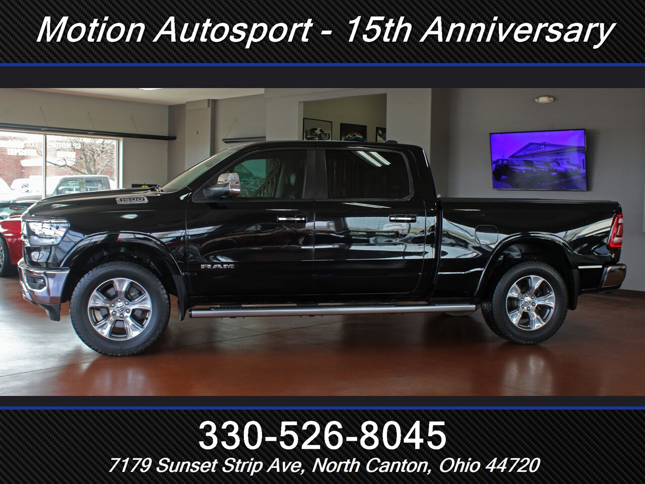 2020 RAM 1500 Laramie  Panoramic Moon Roof 4X4 - Photo 7 - North Canton, OH 44720