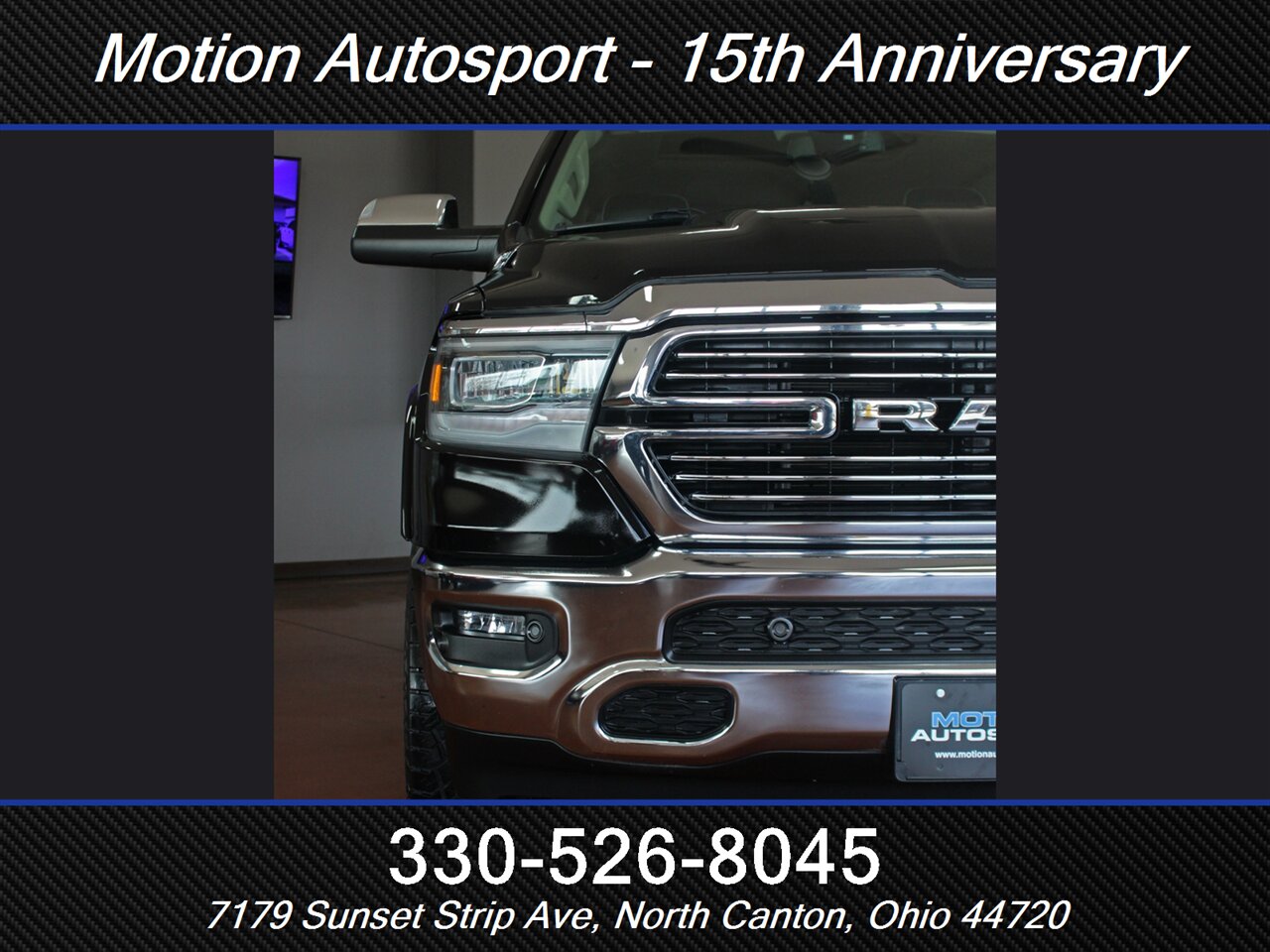 2020 RAM 1500 Laramie  Panoramic Moon Roof 4X4 - Photo 5 - North Canton, OH 44720