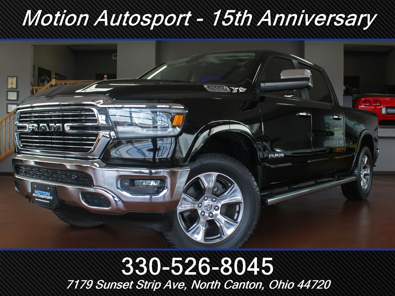 2020 RAM 1500 Laramie  Panoramic Moon Roof 4X4 - Photo 1 - North Canton, OH 44720