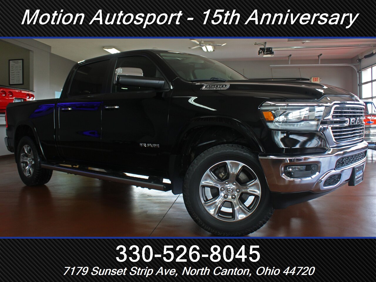 2020 RAM 1500 Laramie  Panoramic Moon Roof 4X4 - Photo 2 - North Canton, OH 44720