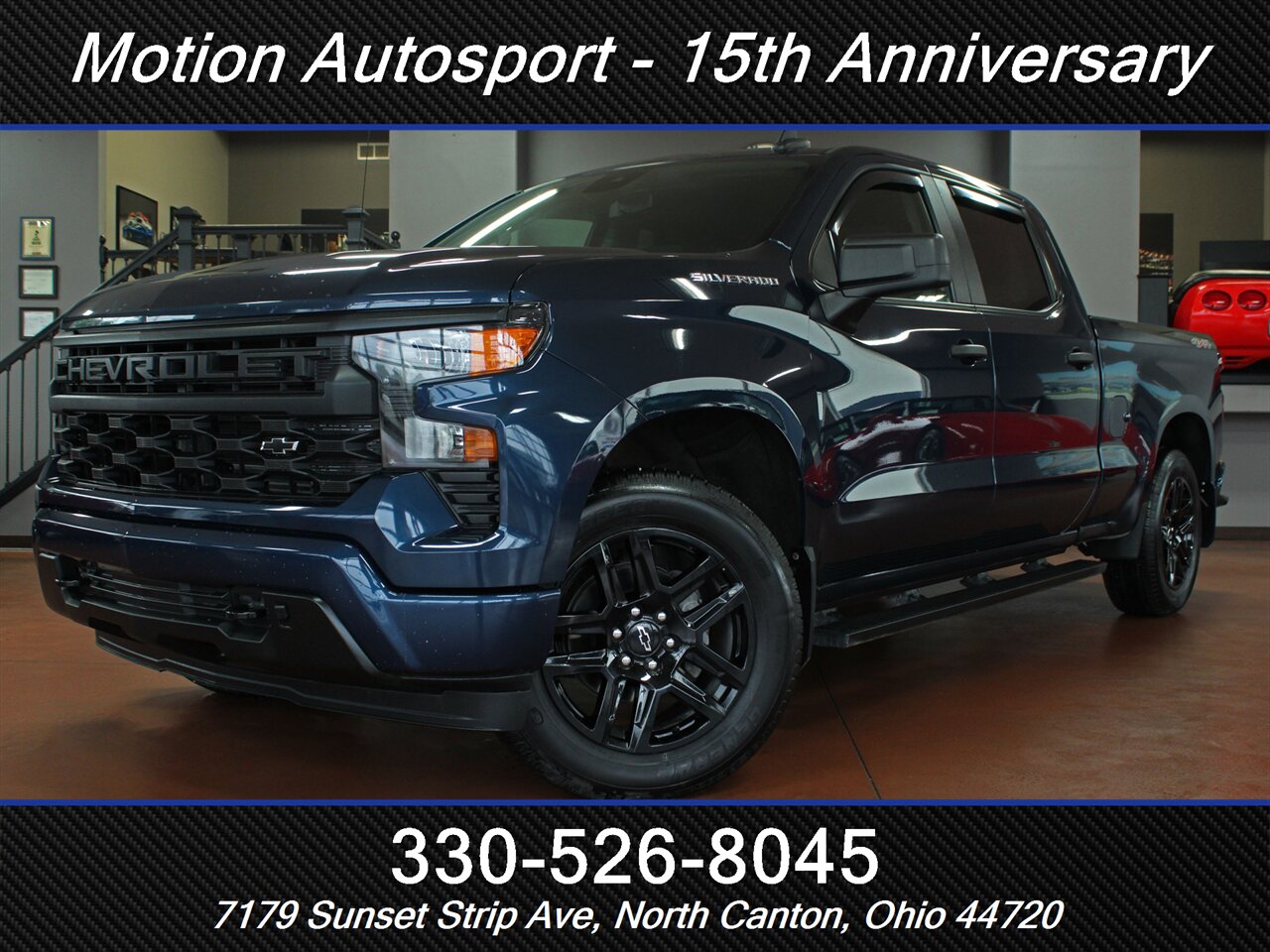 2023 Chevrolet Silverado 1500 Custom  4X4 - Photo 1 - North Canton, OH 44720
