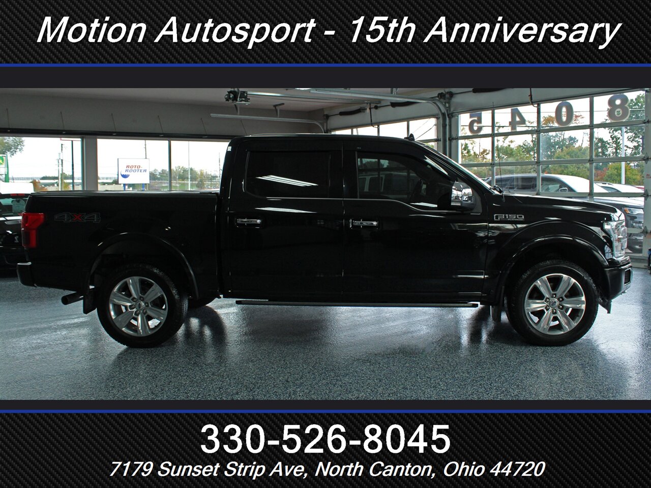 2019 Ford F-150 Platinum Panoramic Roof Roof 4X4 - Photo 9 - North Canton, OH 44720