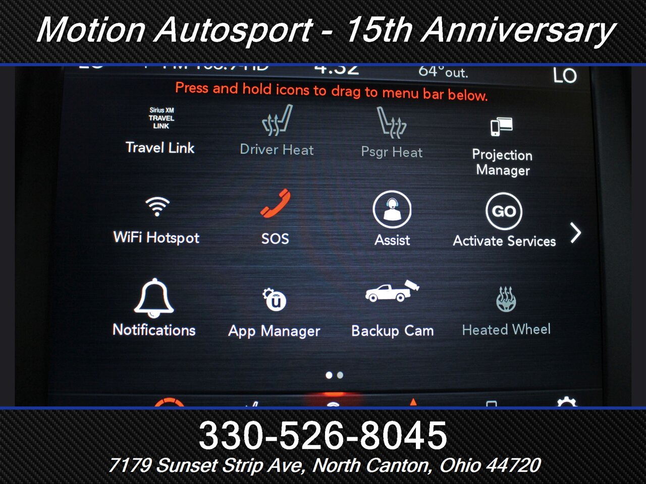 2021 RAM 1500 Classic Warlock Moon Roof Navigation 4X4 - Photo 29 - North Canton, OH 44720