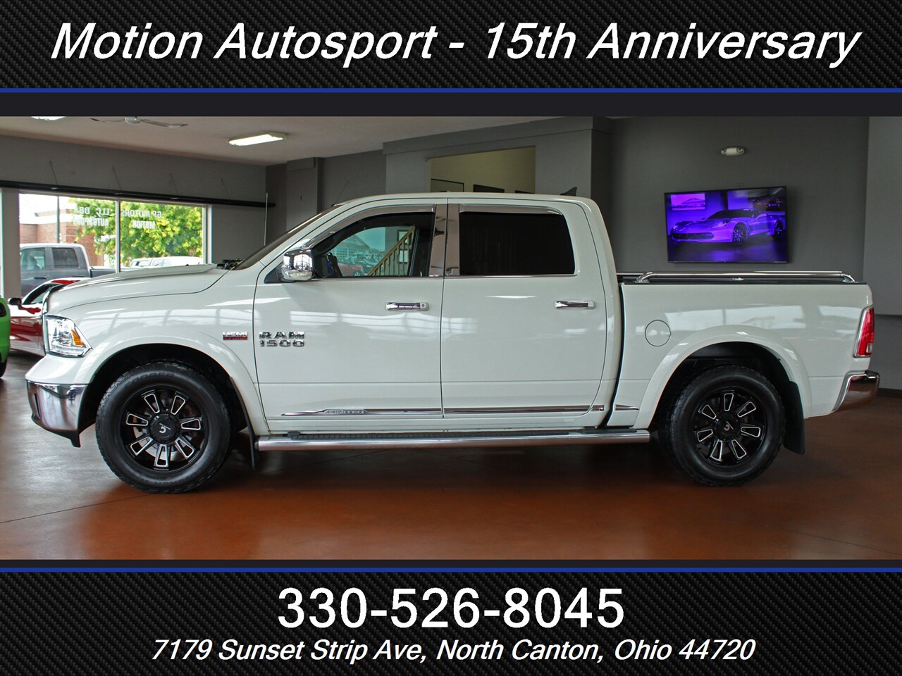 2017 RAM 1500 Laramie Limited Moonroof 4X4 4X4 - Photo 7 - North Canton, OH 44720