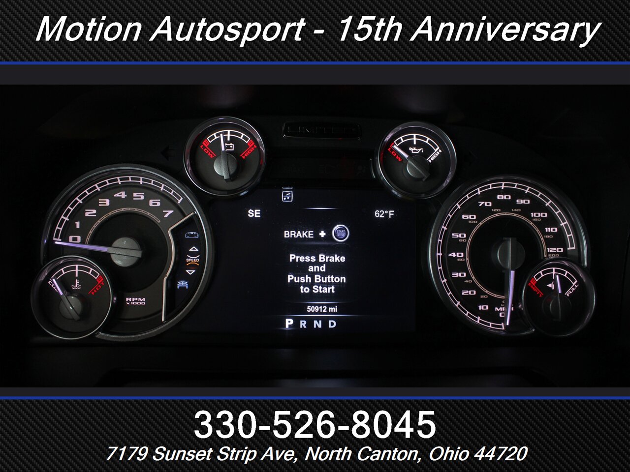 2017 RAM 1500 Laramie Limited Moonroof 4X4 4X4 - Photo 21 - North Canton, OH 44720