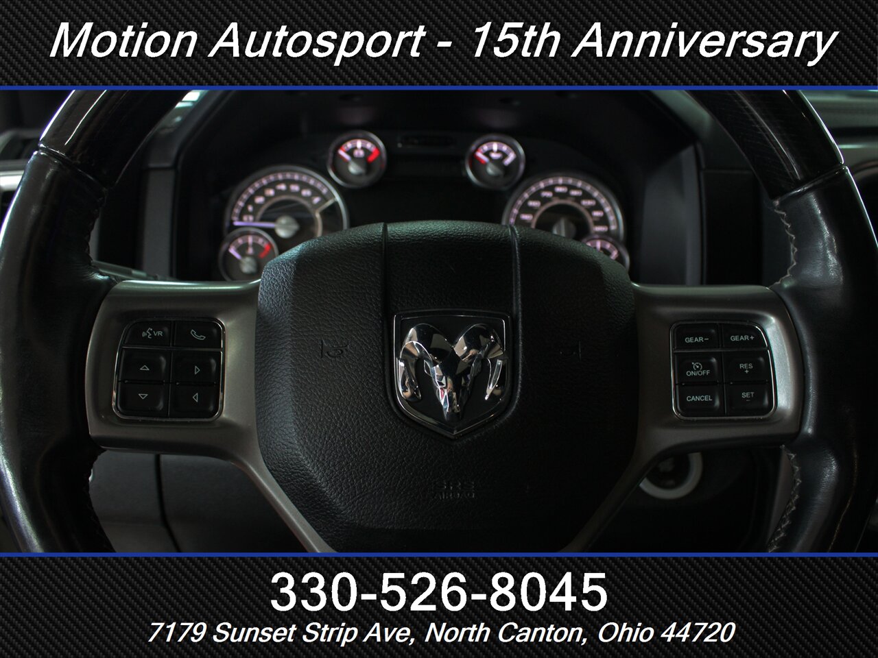2017 RAM 1500 Laramie Limited Moonroof 4X4 4X4 - Photo 18 - North Canton, OH 44720