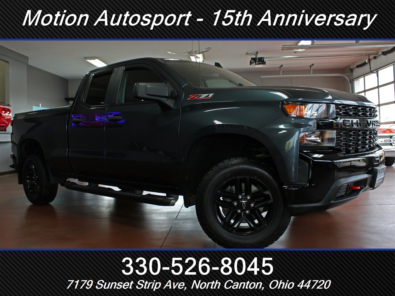 2019 Chevrolet Silverado 1500 Custom Trail Boss  4X4 - Photo 2 - North Canton, OH 44720