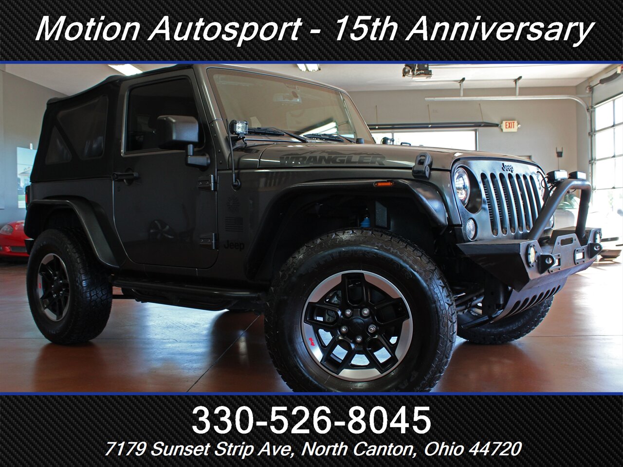 2016 Jeep Wrangler Sport 4X4 - Photo 2 - North Canton, OH 44720