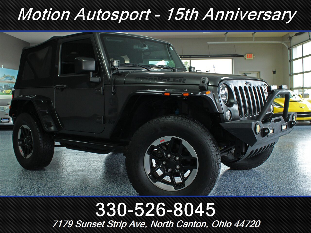 2016 Jeep Wrangler Sport  4X4 - Photo 2 - North Canton, OH 44720