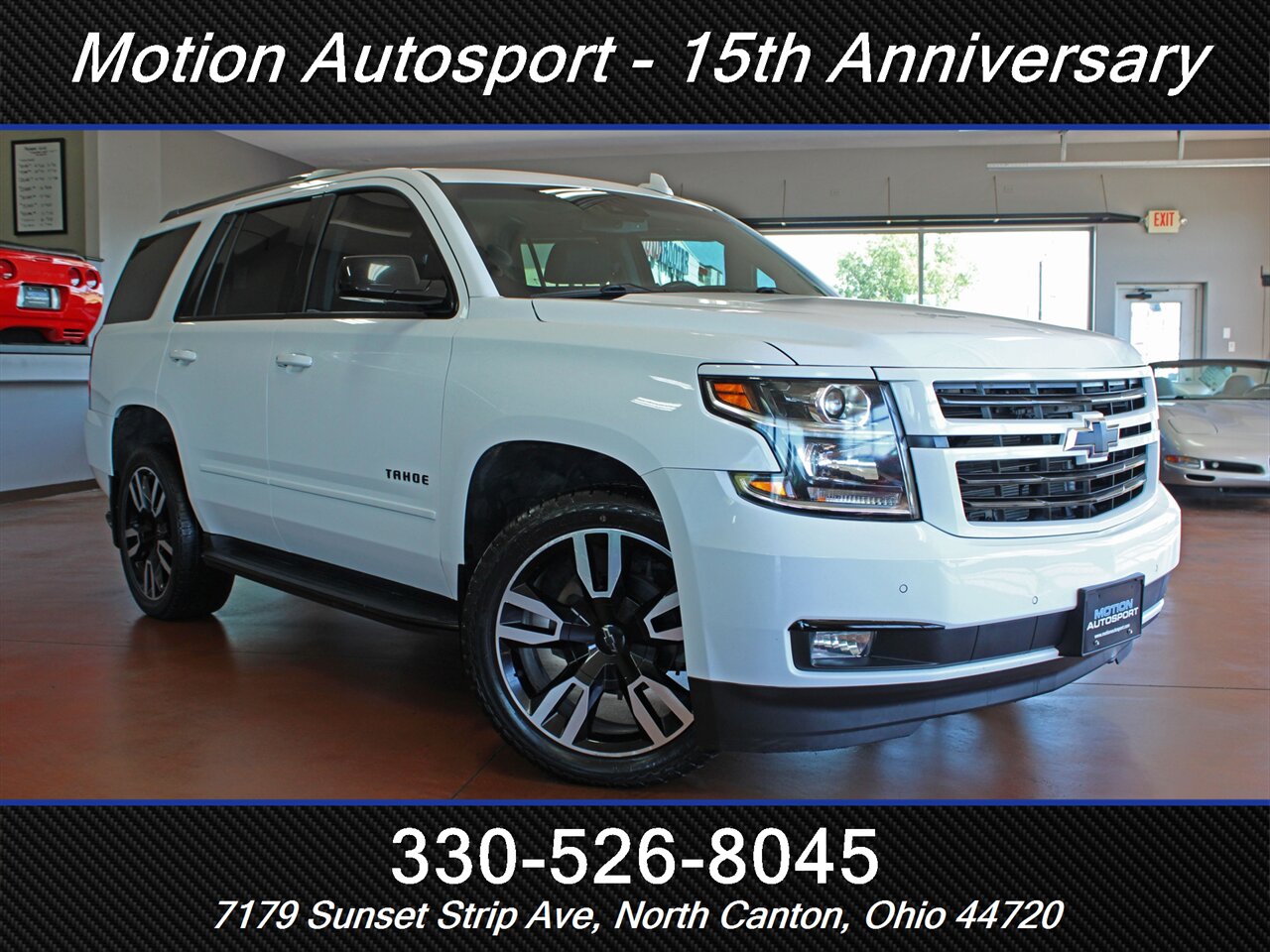 2018 Chevrolet Tahoe Premier  Moon Roof Navigation 4X4 - Photo 2 - North Canton, OH 44720
