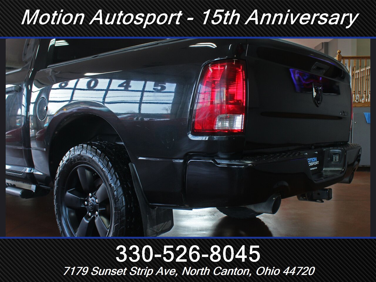 2018 RAM 1500 Express Black Top Edition 4X4 - Photo 8 - North Canton, OH 44720