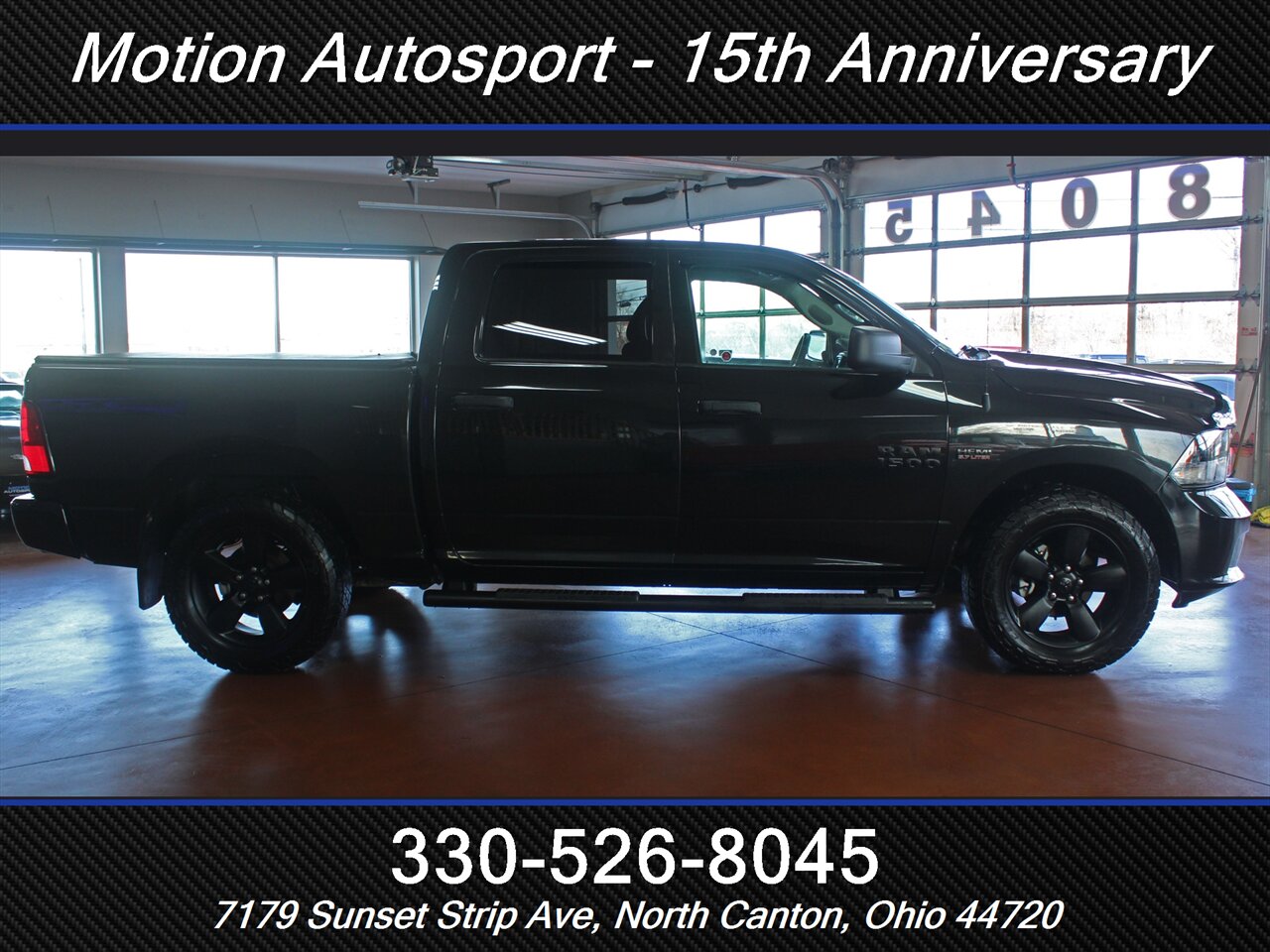 2018 RAM 1500 Express Black Top Edition 4X4 - Photo 13 - North Canton, OH 44720