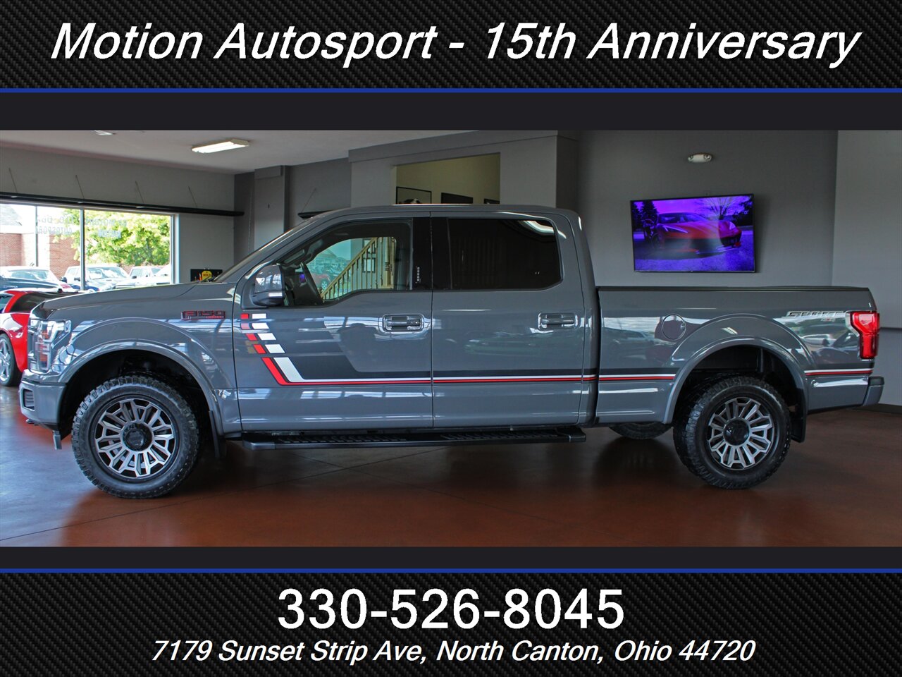 2018 Ford F-150 Lariat  Sport Special Edition Panoramic Roof 4X4 - Photo 7 - North Canton, OH 44720