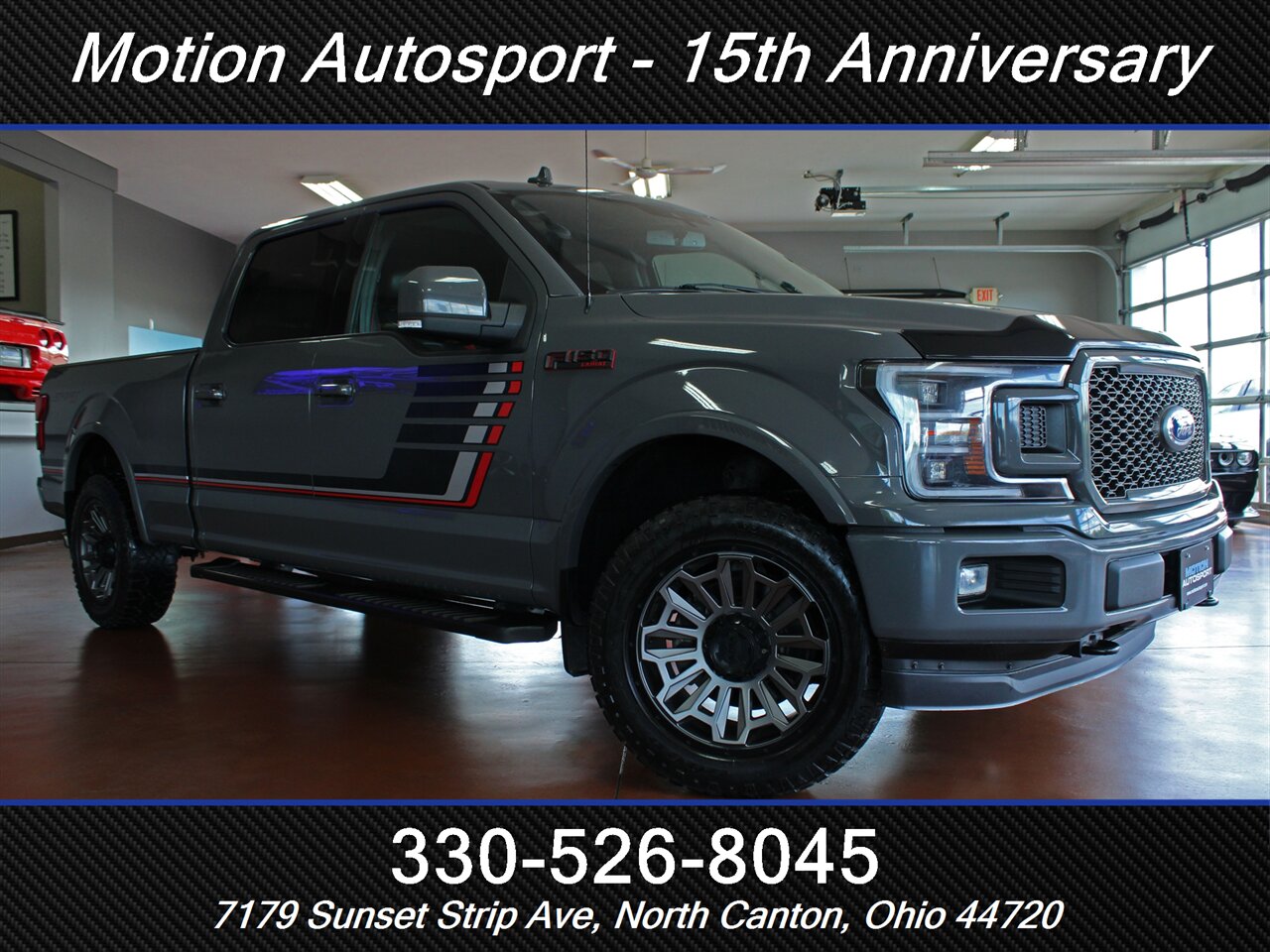 2018 Ford F-150 Lariat  Sport Special Edition Panoramic Roof 4X4 - Photo 2 - North Canton, OH 44720