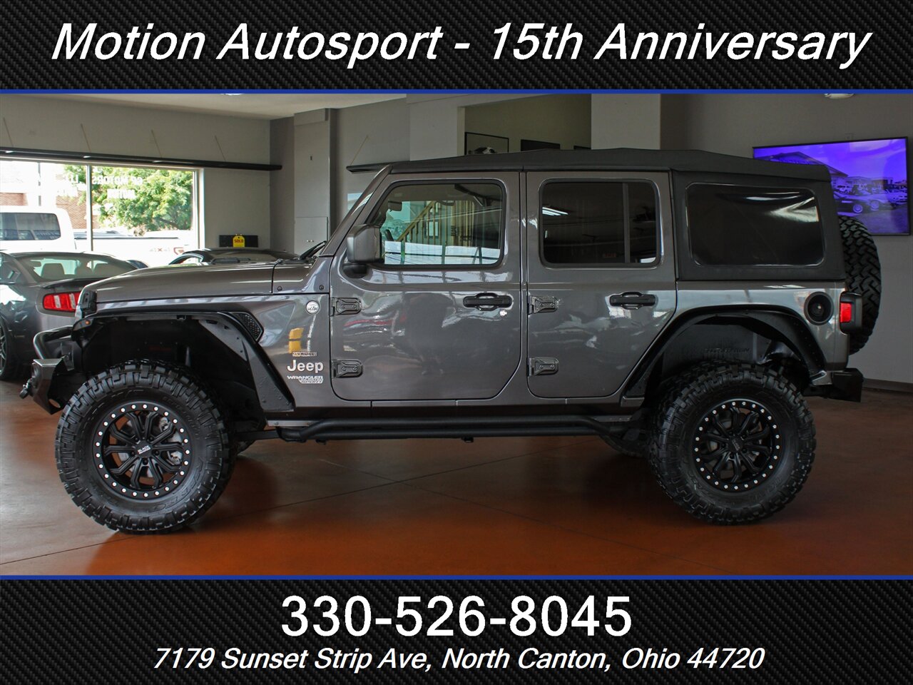 2018 Jeep Wrangler Unlimited Sport S  Custom Lift 4X4 - Photo 7 - North Canton, OH 44720