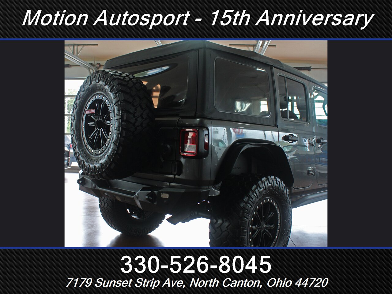 2018 Jeep Wrangler Unlimited Sport S  Custom Lift 4X4 - Photo 12 - North Canton, OH 44720