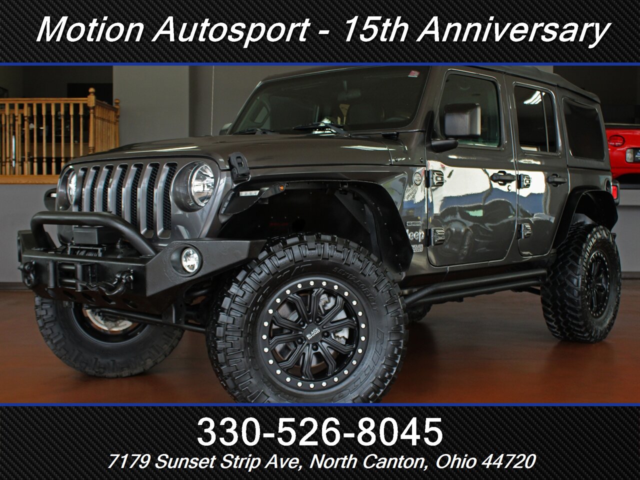 2018 Jeep Wrangler Unlimited Sport S  Custom Lift 4X4 - Photo 1 - North Canton, OH 44720