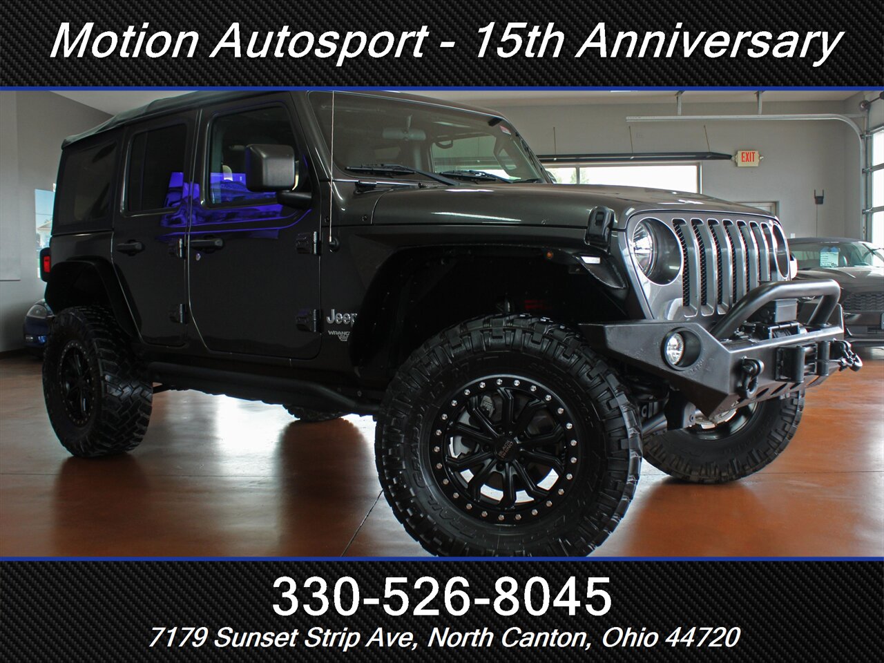 2018 Jeep Wrangler Unlimited Sport S  Custom Lift 4X4 - Photo 2 - North Canton, OH 44720