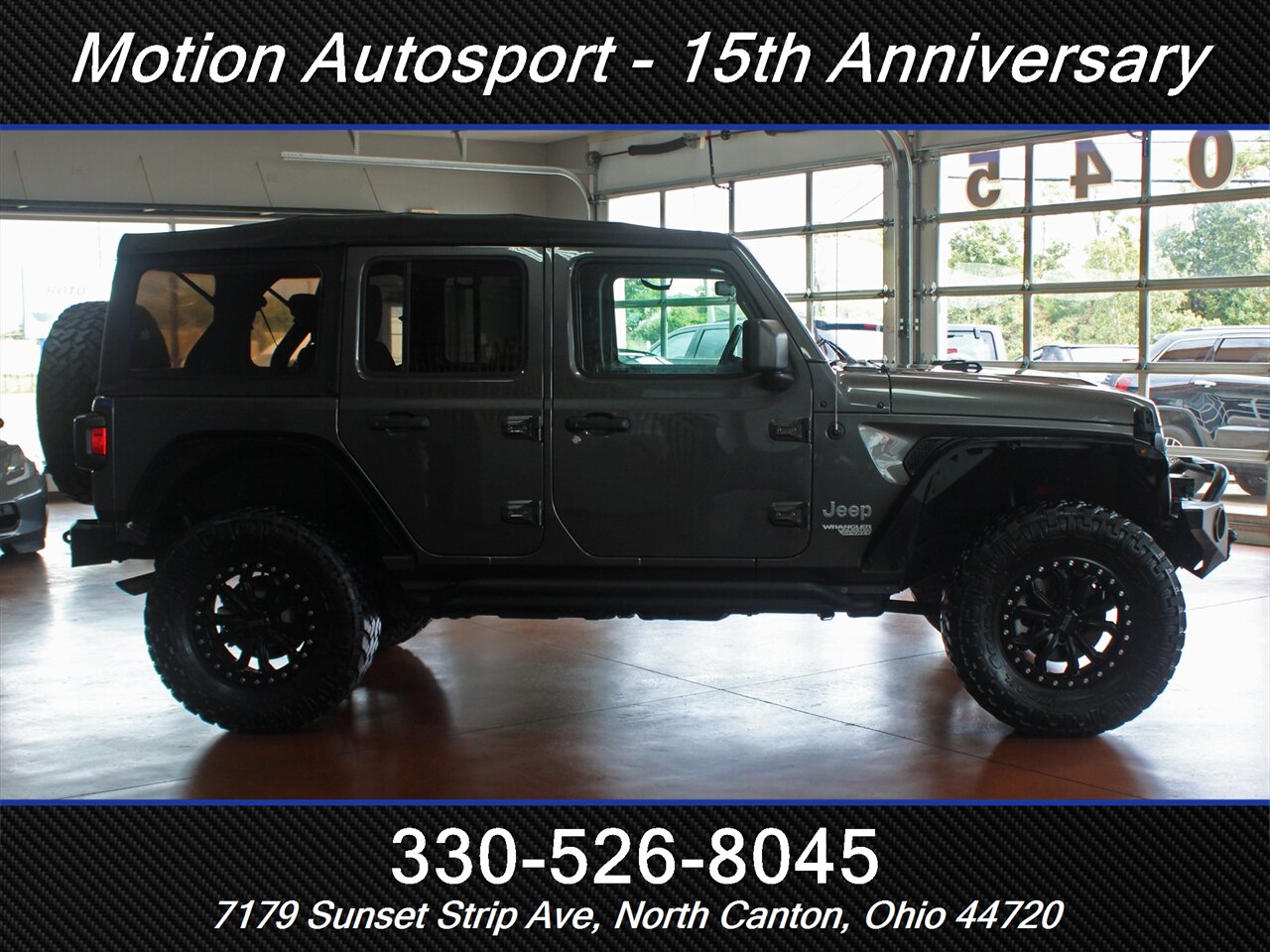 2018 Jeep Wrangler Unlimited Sport S  Custom Lift 4X4 - Photo 13 - North Canton, OH 44720