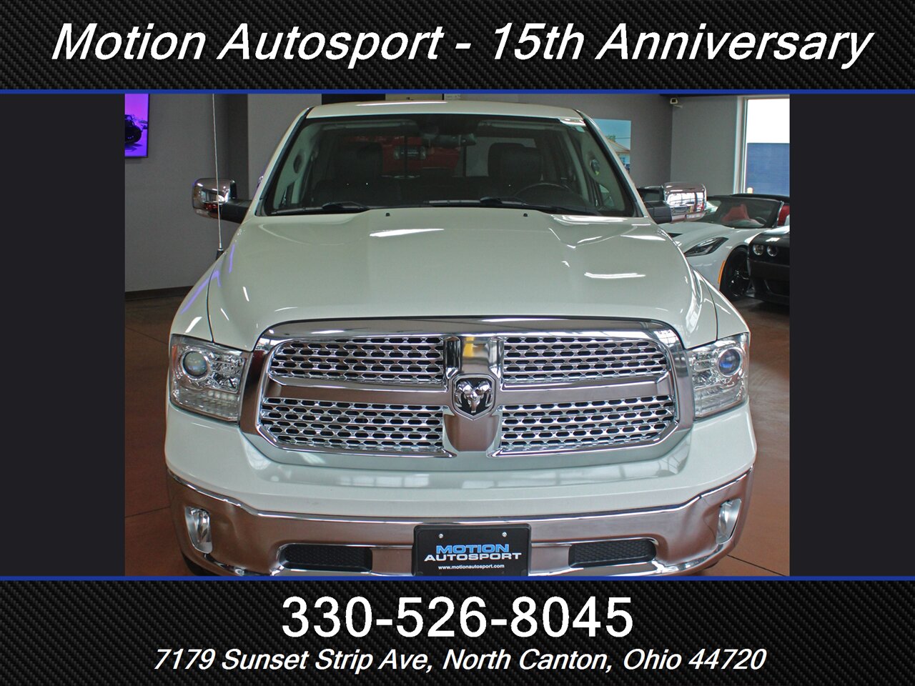 2017 RAM 1500 Laramie  Moon Roof Navigation 4X4 - Photo 4 - North Canton, OH 44720